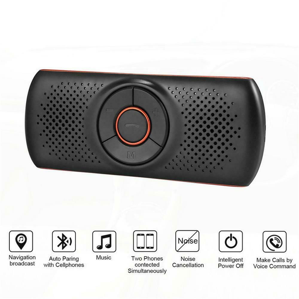 Handsfree Wireless Bluetooth Car Speaker Voice Guidance Receiver for Cell Phone