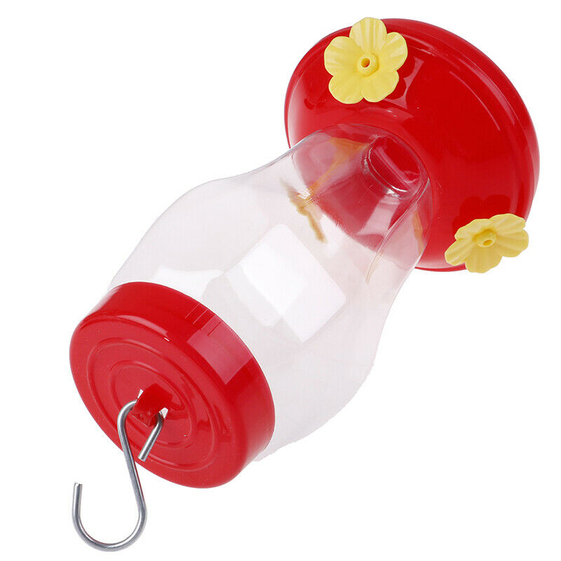 Field Feeding hummingbird bottle garden outdoor plastic flower iron hook Feed BD
