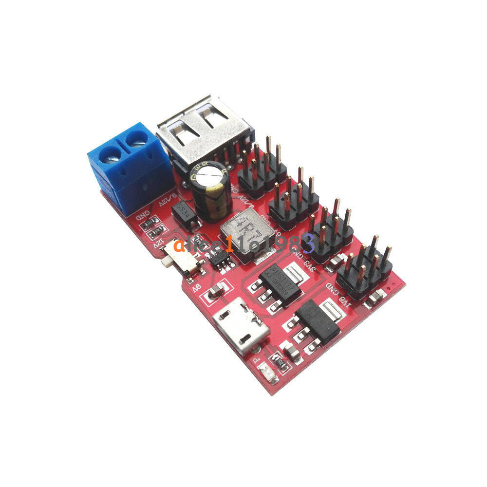 USB Power Breakout DC to DC Power Module Micro USB 5V to 1.8V/3.3V/5V/9V/12V