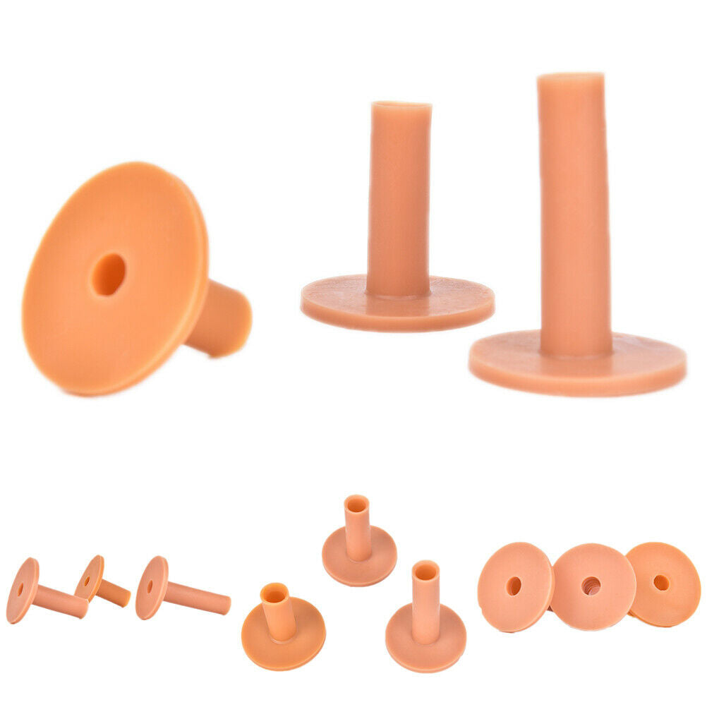 3pcs Rubber Driving Range Golf Tees Holder Tee Home Training Practice Mat  g Tt