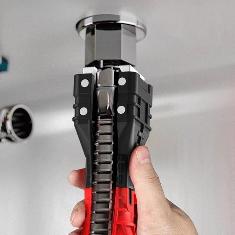 18 IN 1 Multifunction Portable Sink Basin Faucet Wrench Sink Tool Tap Spanner