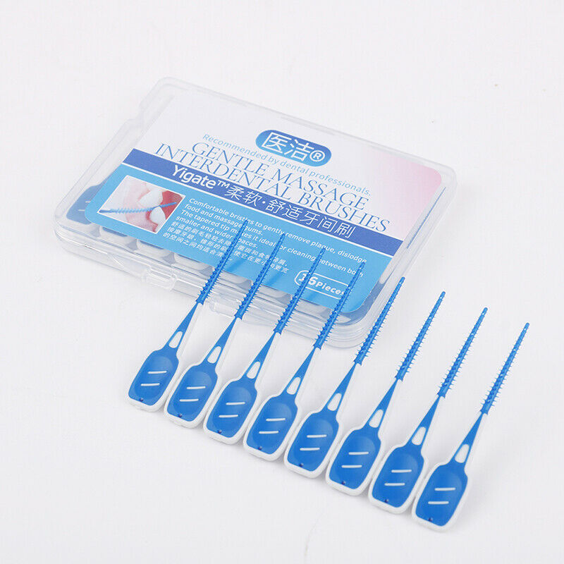16pcs Interdental Brushes Cleaning Floss Teeth Dental Oral Care To.l8