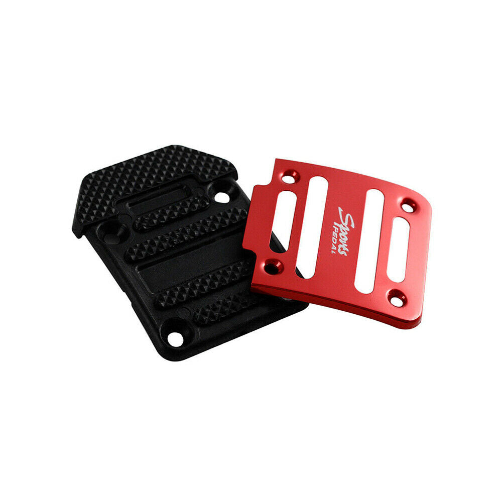 1 Set Red Universal Pedals Pad Cover Car Interior Decor Car Accessories Durable