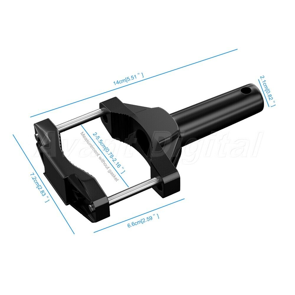 Universal Motorcycle Bumper Modified Headlight Stand Spotlight Extension Bracket