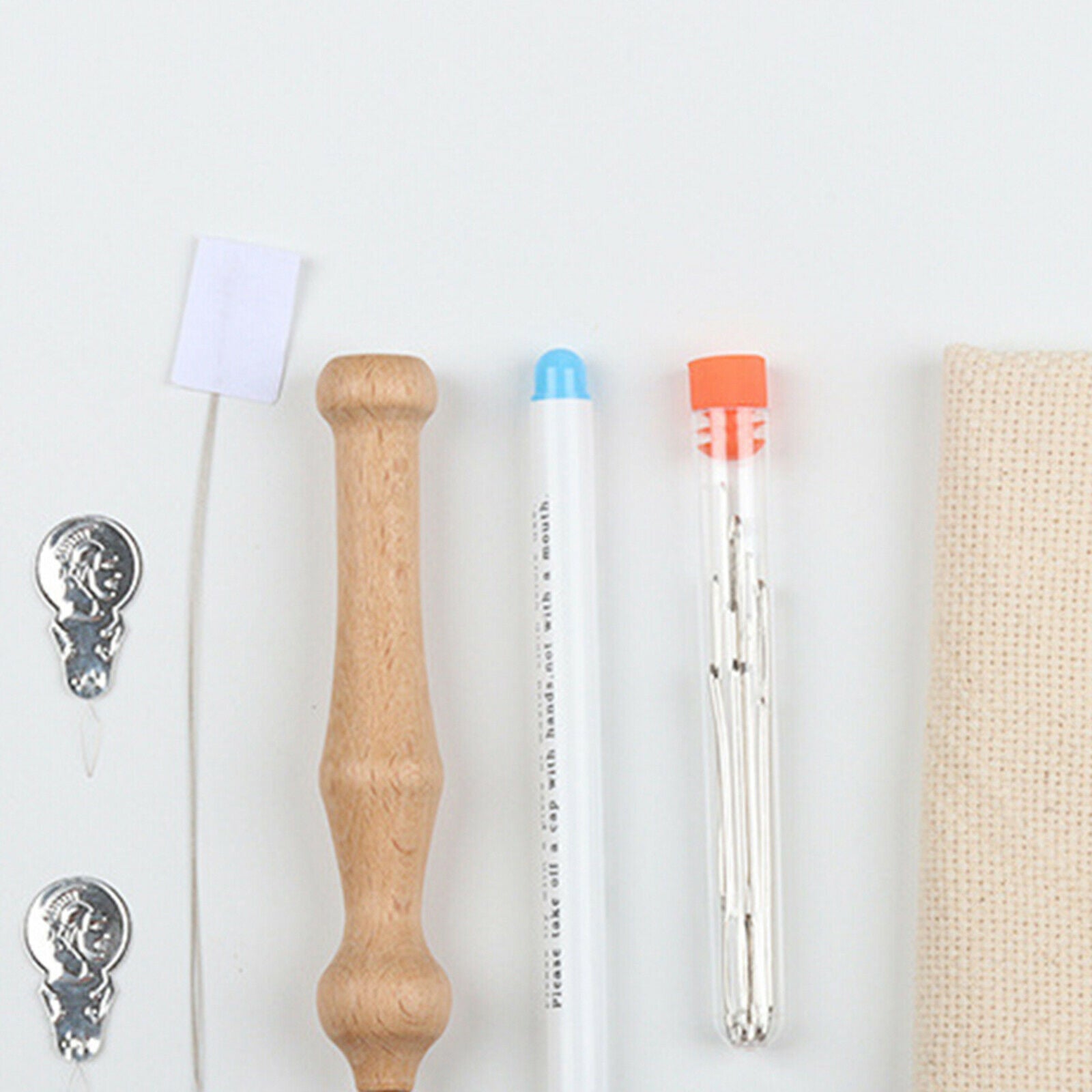 7 Pcs Punch Needle Embroidery Kits Rug Making Yarn Punch Needle, Embroidery Pen,