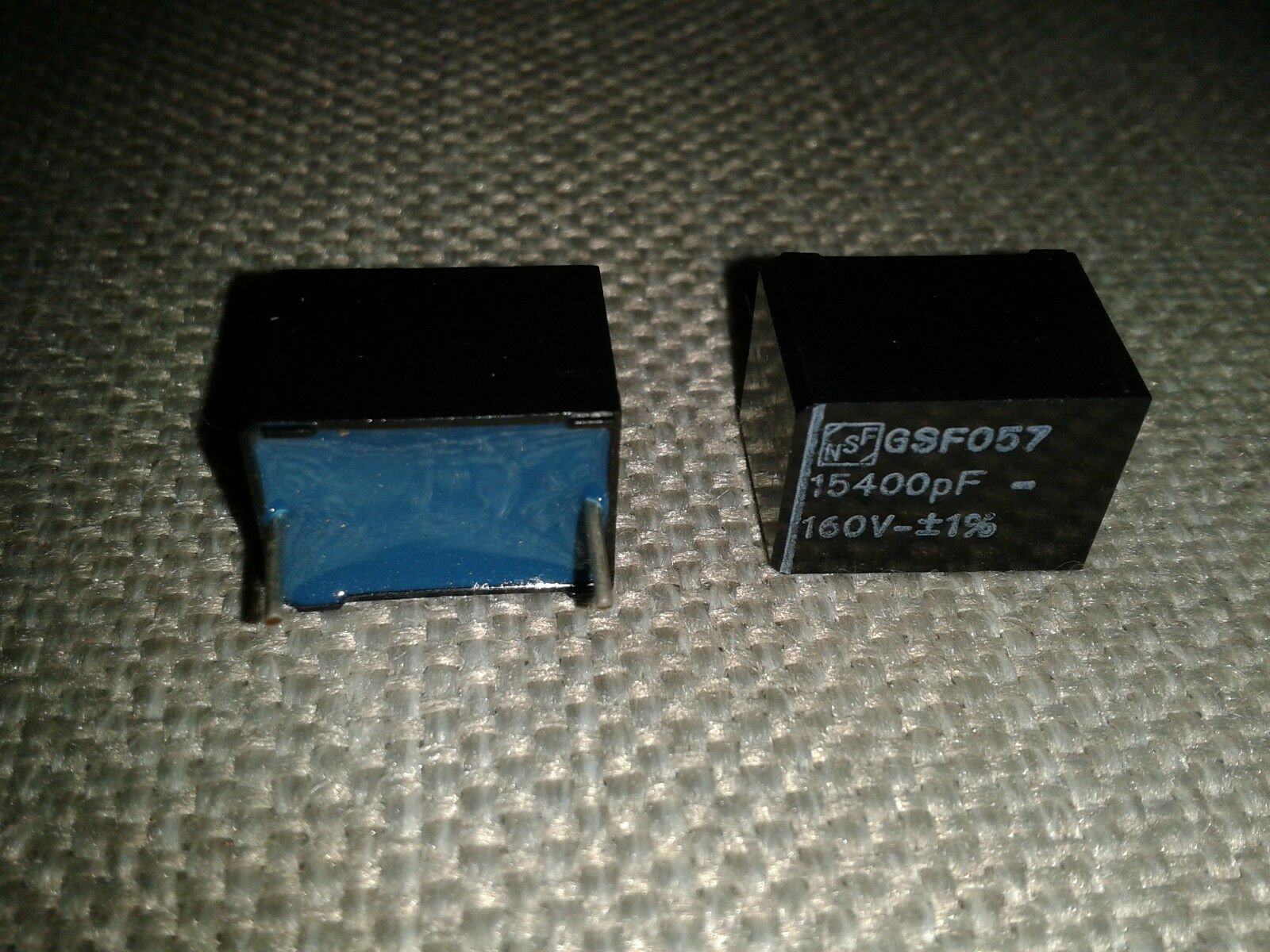 4pcs NSF 15400pF 160V 15nF 1% HI END POLYSTYRENE STYROFLEX CAPS GREAT FOR AUDIO!