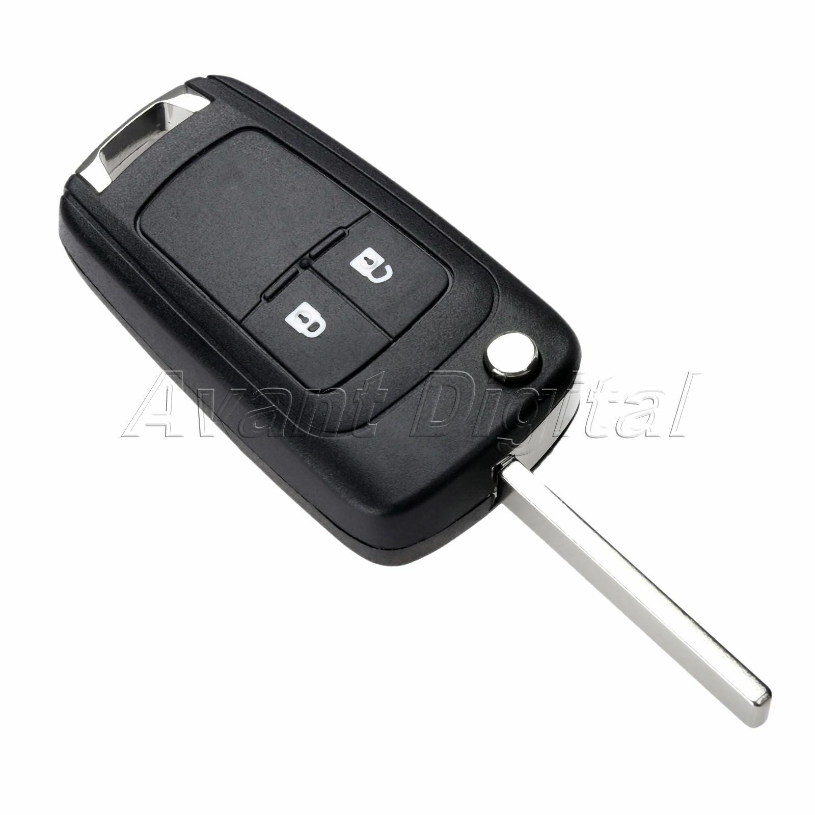1Pc Remote Key 2 Buttons 433MHz ID46 Chip Battery Fit For Orlando 2011 Present