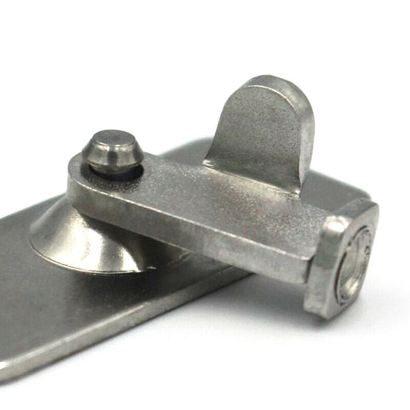Mini Door Hasp Latch 90 Degree, Door Buckle Bolt Stainless Steel Safety An WLDF