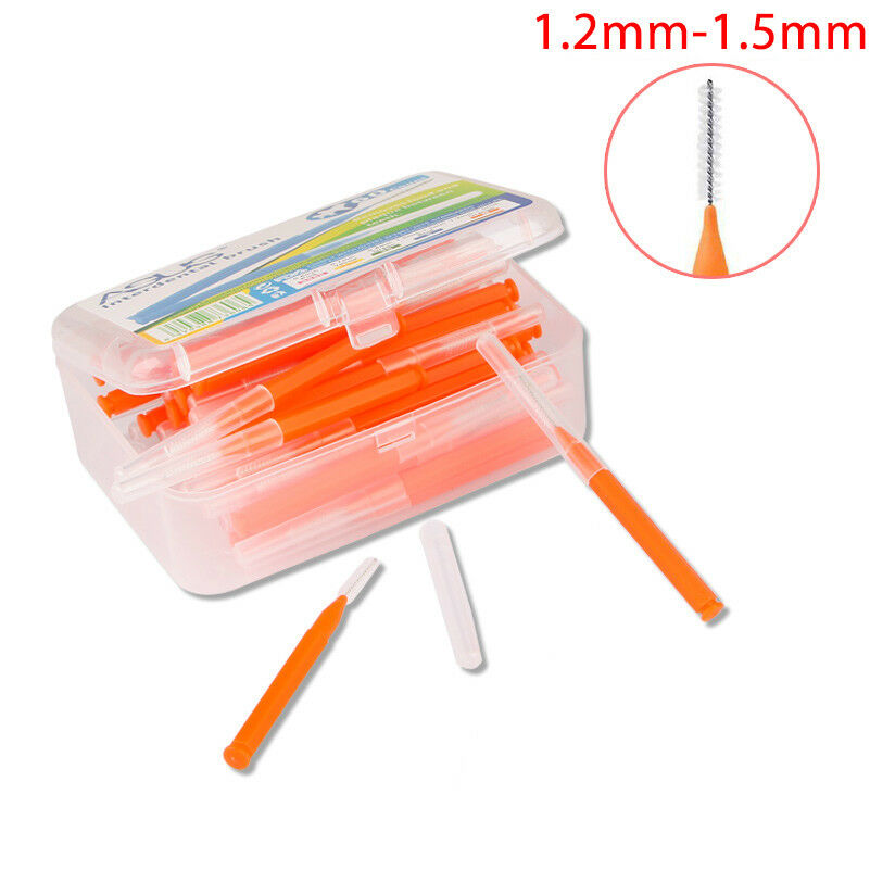 60pcs/lot Interdental Brush Dental Floss Teeth Oral Clean Hygiene Toothpick