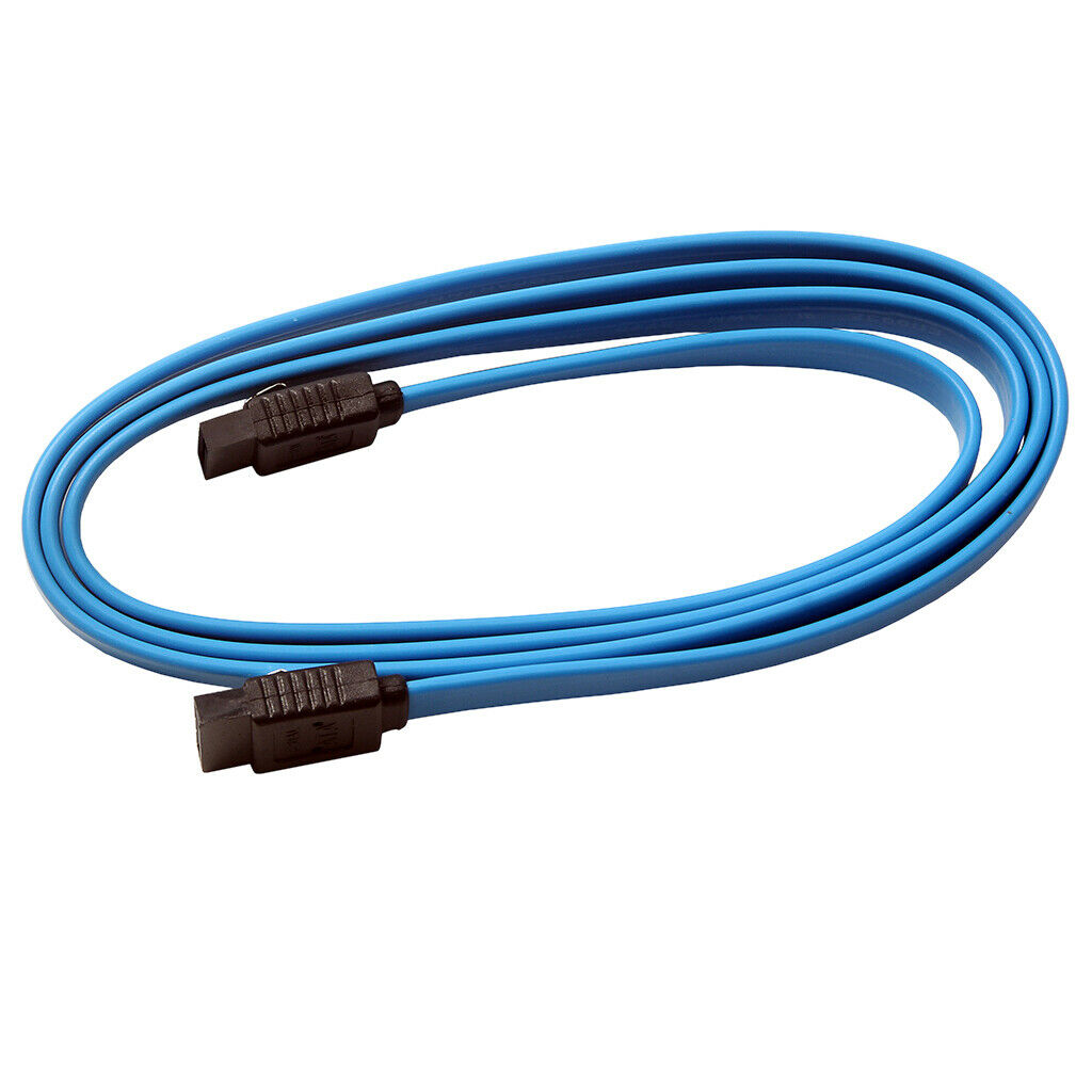 4X HDD 7 pin SATA 3.0 Data Extension Cable Copper Core Cord 1M/3.3ft 6Gb/s