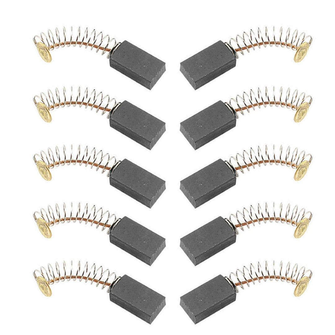 10pcs Electric Drill 14mm x 8mm x 5mm Motor Springs Carbon Brushes Spare Part