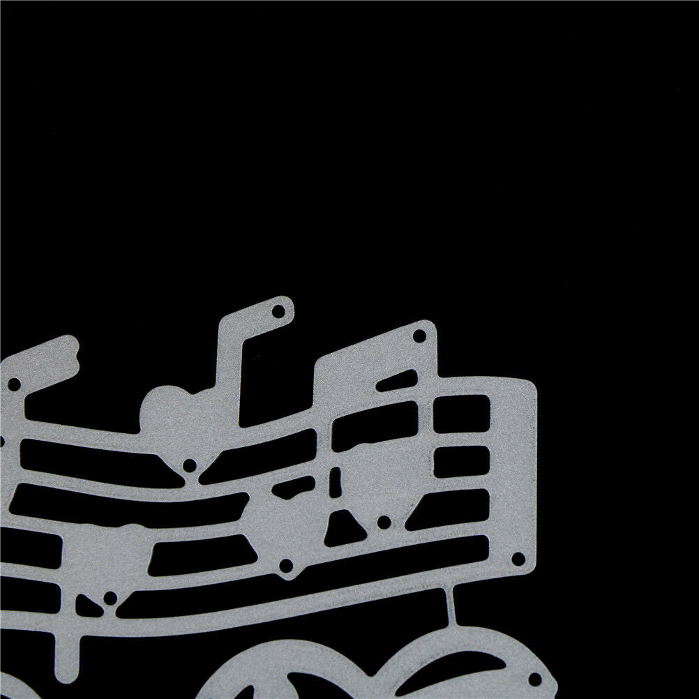 Music Heart Embossing Cutting Dies for Scrapbooking Decor Craft Card Maki.l8
