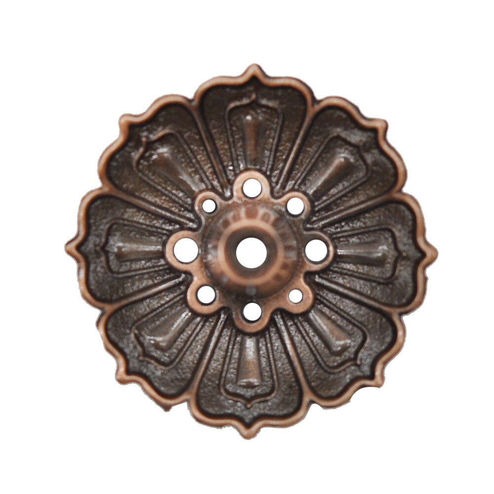 9 Holes Lotus Shape Incense Burner Holder Statue Censer Plate For Sticks & Cone