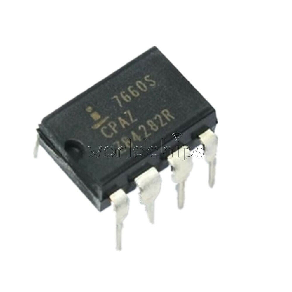 10PCS DIP-8 ICL7660SCPAZ ICL7660S CMOS Voltage Converter IC INTERSIL
