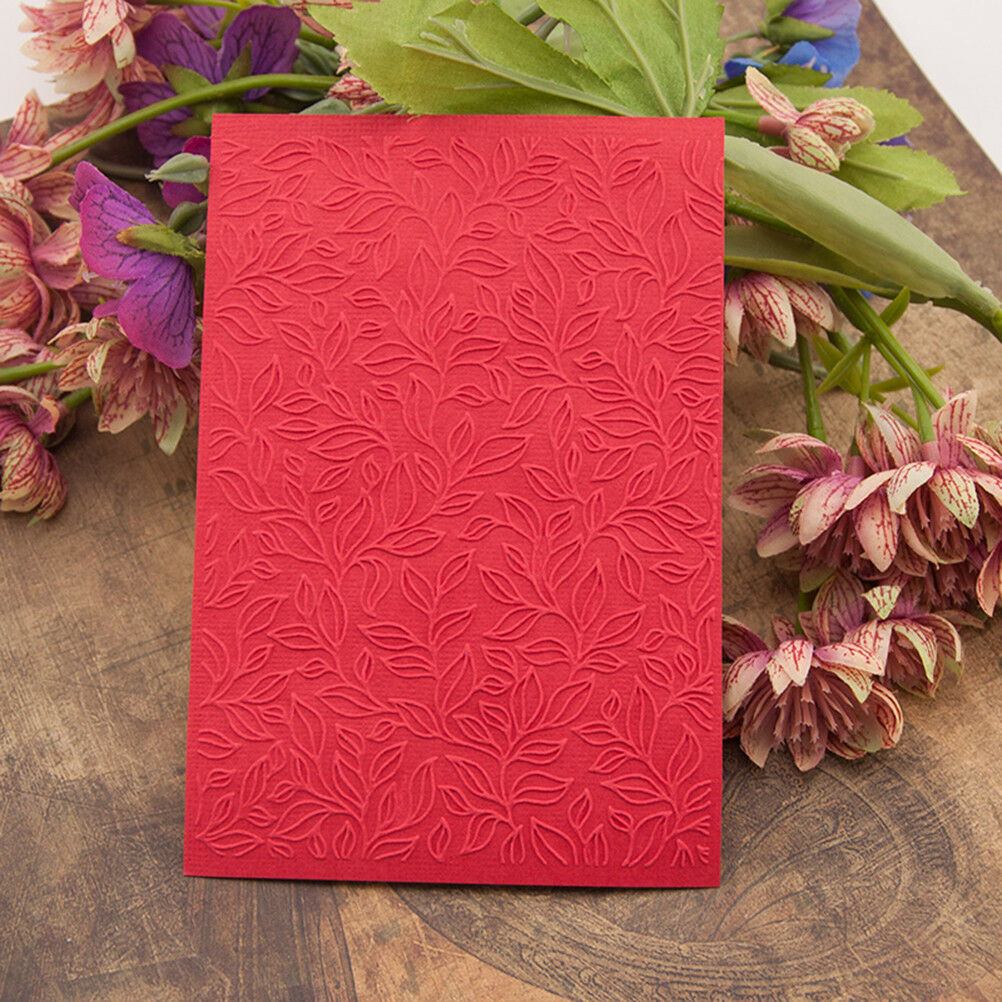 leaf Embossing folders Plastic Embossing Folder For Scrapbooking DIY card .l8