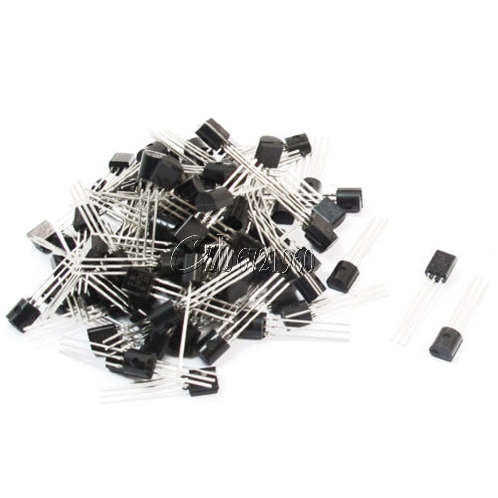 100PCS 2N3906 TO-92 General Propose PNP Transistor