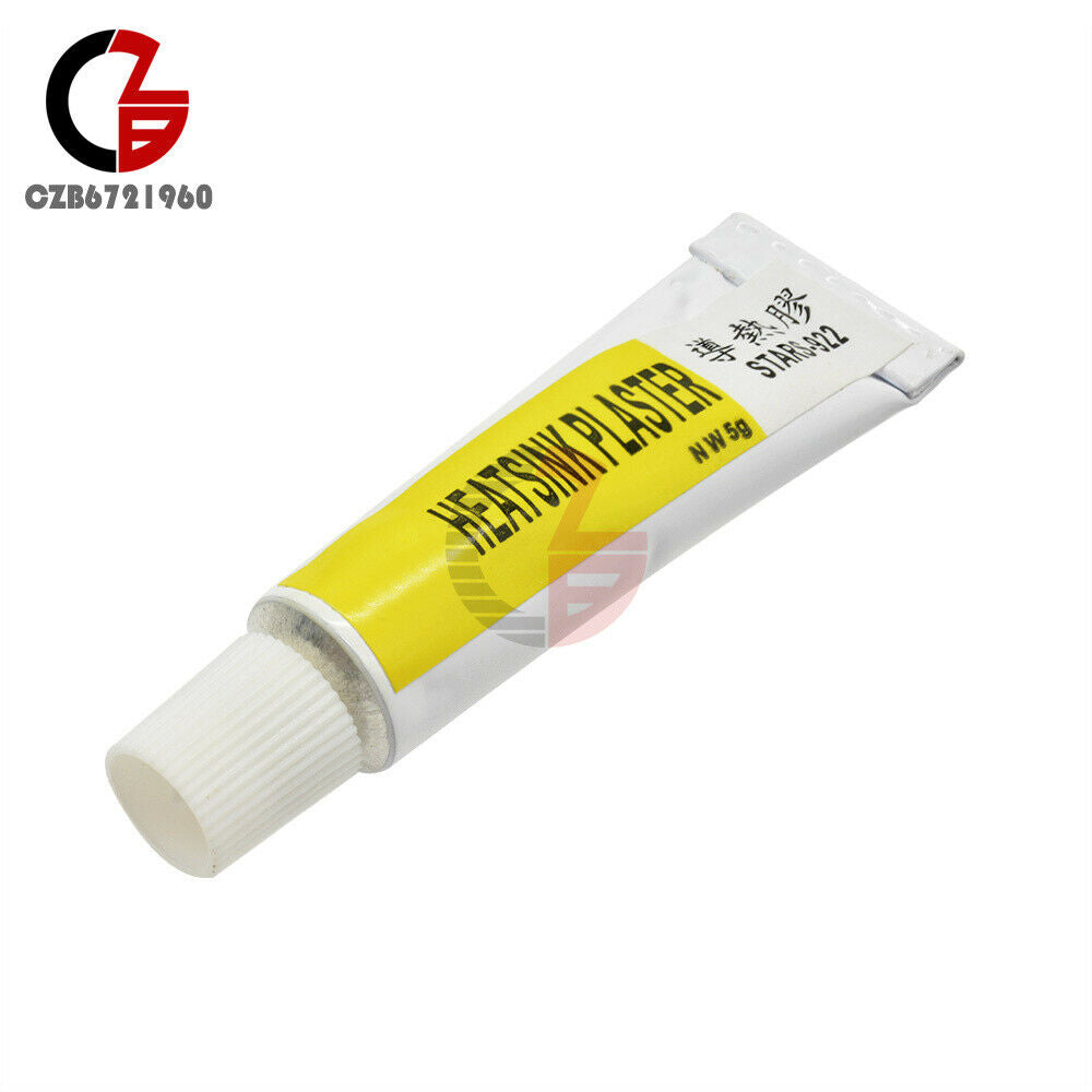 5PCS CPU GPU Thermal Silicone Grease Compound Glue Heatsink Plaster STARS-922 5g