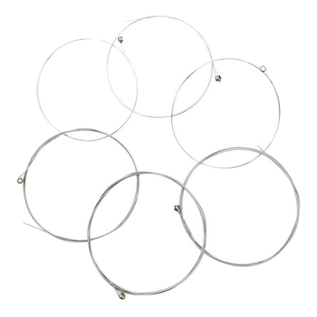 1st-6th Full Size Set Guitar Strings Nickel Plated End Ball Round