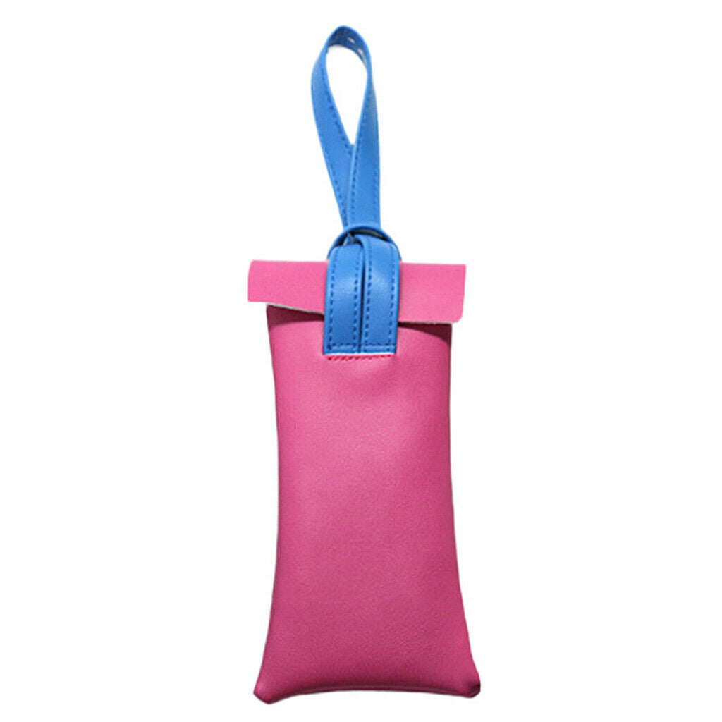 3pcs Leather Small Eyeglasses Case Reading Glasses Pouch Holder Makeup Pouch
