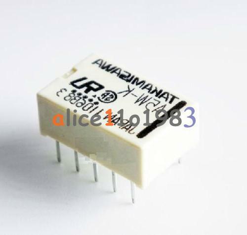10PCS A5W A5W-K Relais Takamisawa  DIP-10 Relay 2x UM 5V Audio Signal