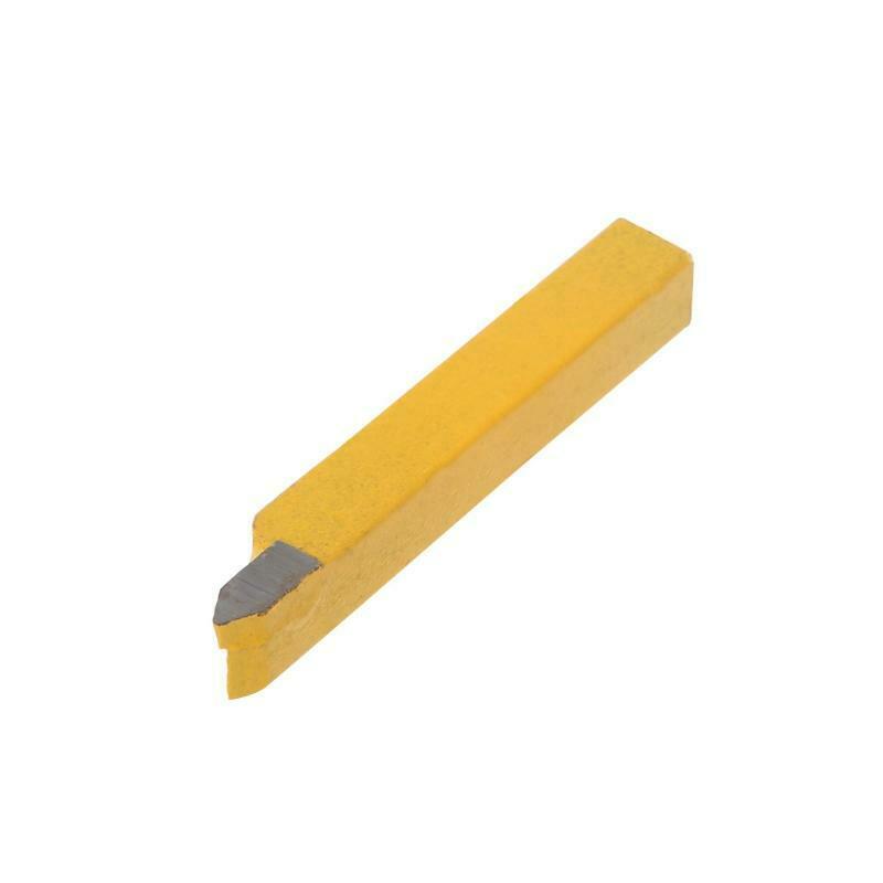 9Pcs 10x10mm Carbide Tipped Lathe Metal Cutter Cutting Tools Set Turning Boring