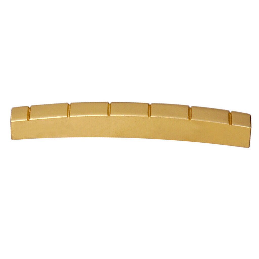 43mm Slotted Brass Nut for ST  TL 6 String Electric Guitar Spare Parts