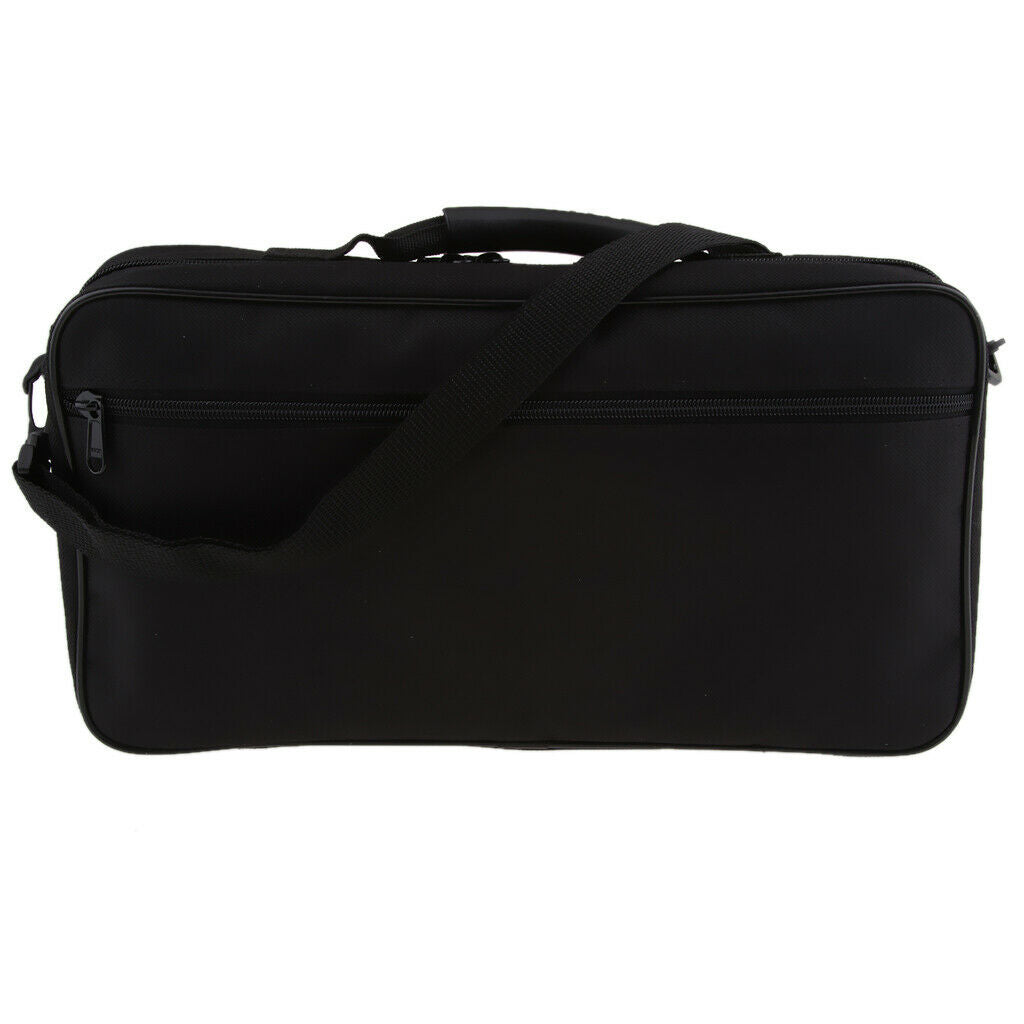 Professional Oboe Case Black Color Hard Shell Oboe Bag Shoulder Strap