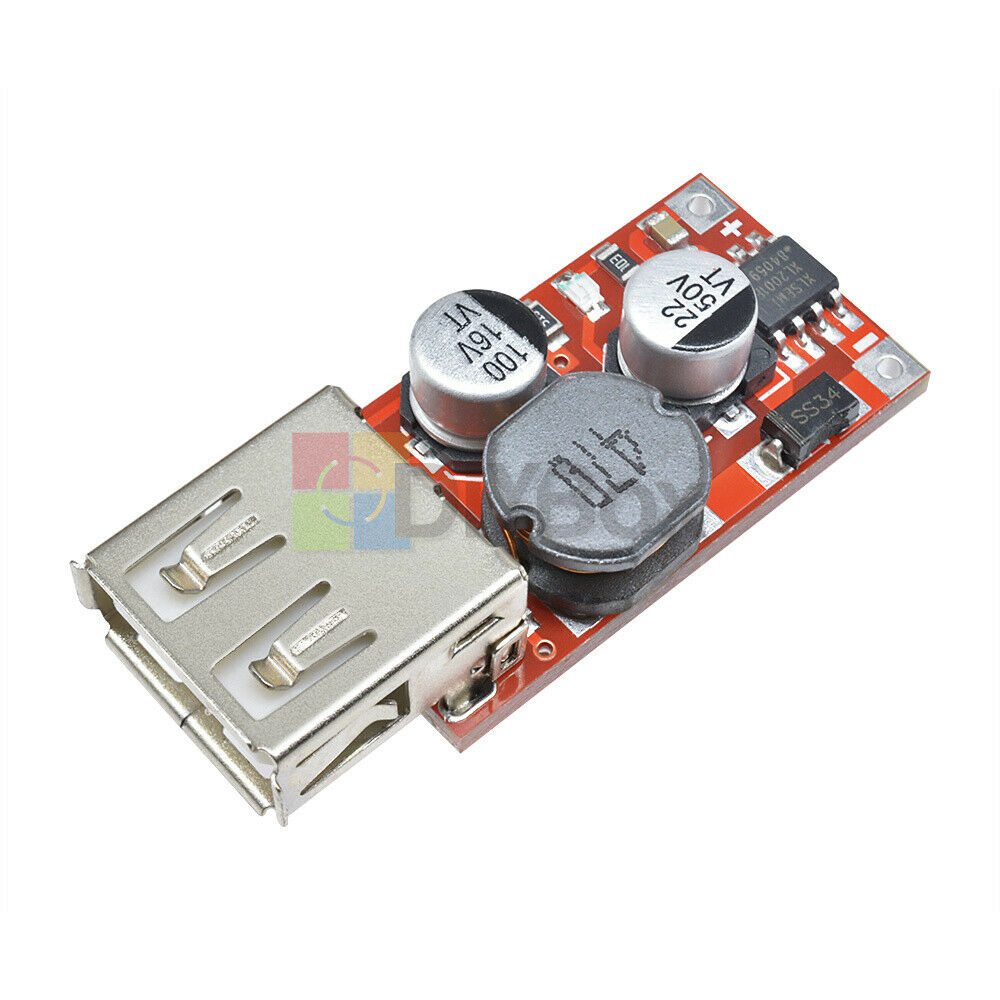 9V 12V 24V to 5V 3A CAR USB Charger Module DC-DC Buck Step Down Converter