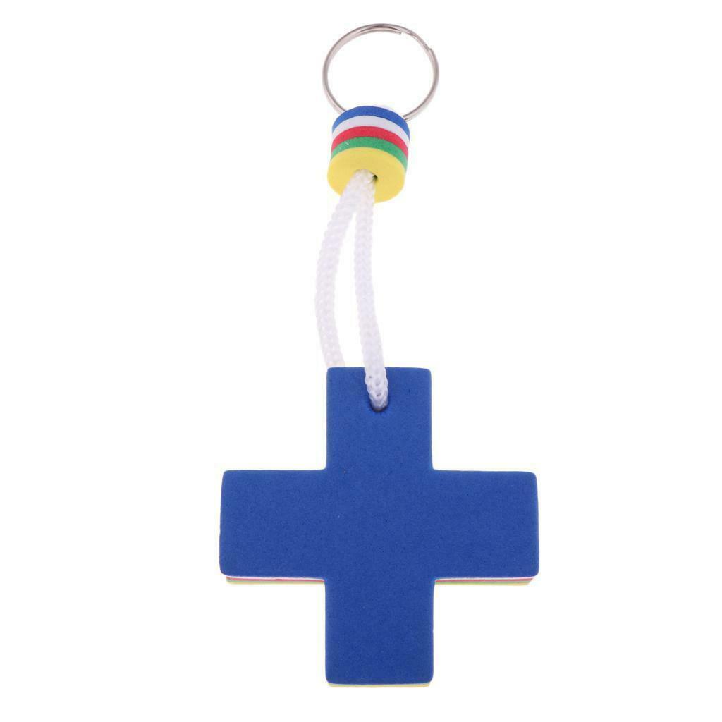 Cross Foam Floating Keyring Keychain Key Float for Boat Fishing Water Sports