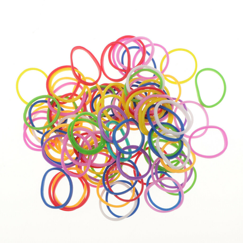 12 Bags Braid Rings Hair Hoops Braid Hair Clip Accessories, 0.23 inch Hair