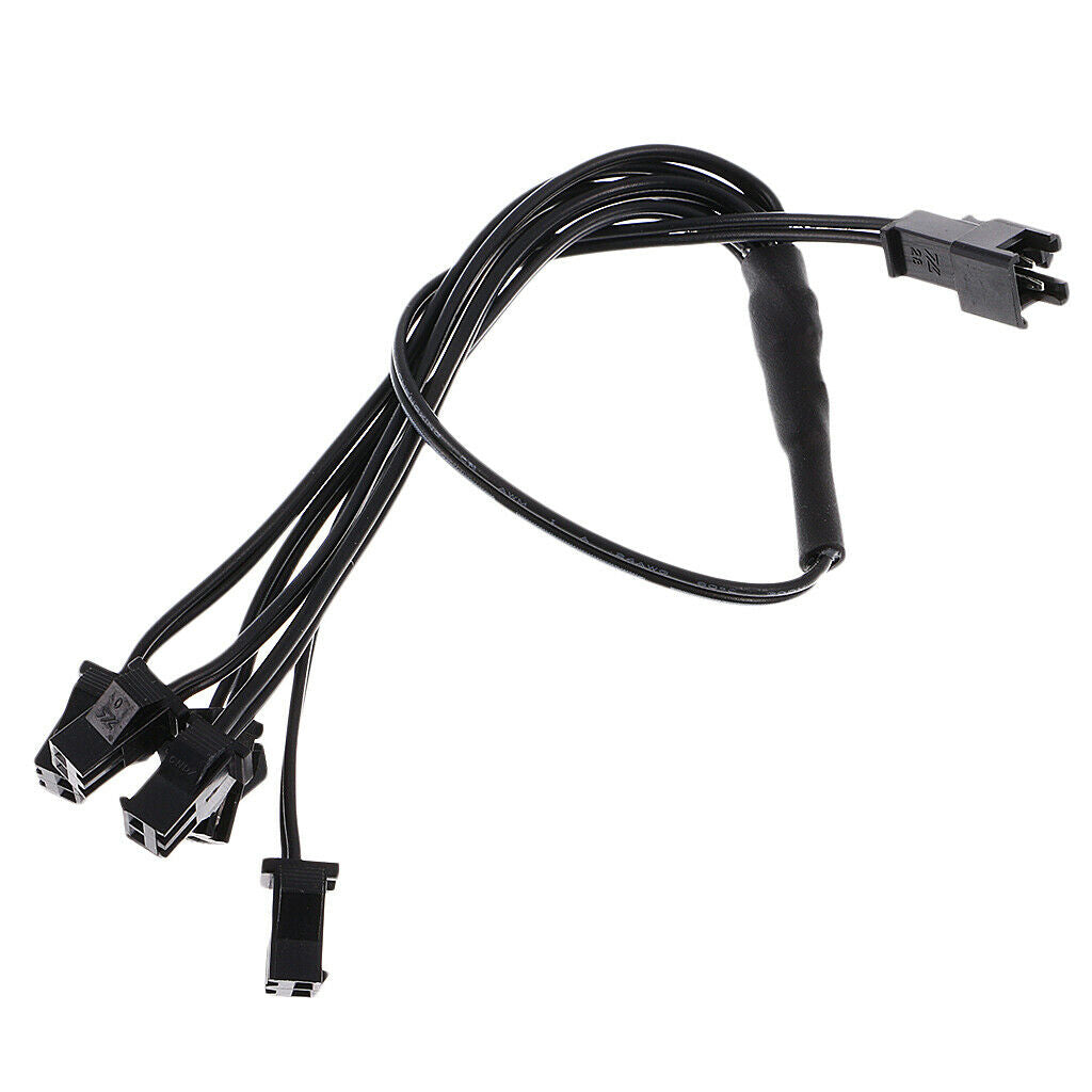 Set Of 2, 4 & 5 In 1 Splitter Cable For EL Wire Neon Strip Light