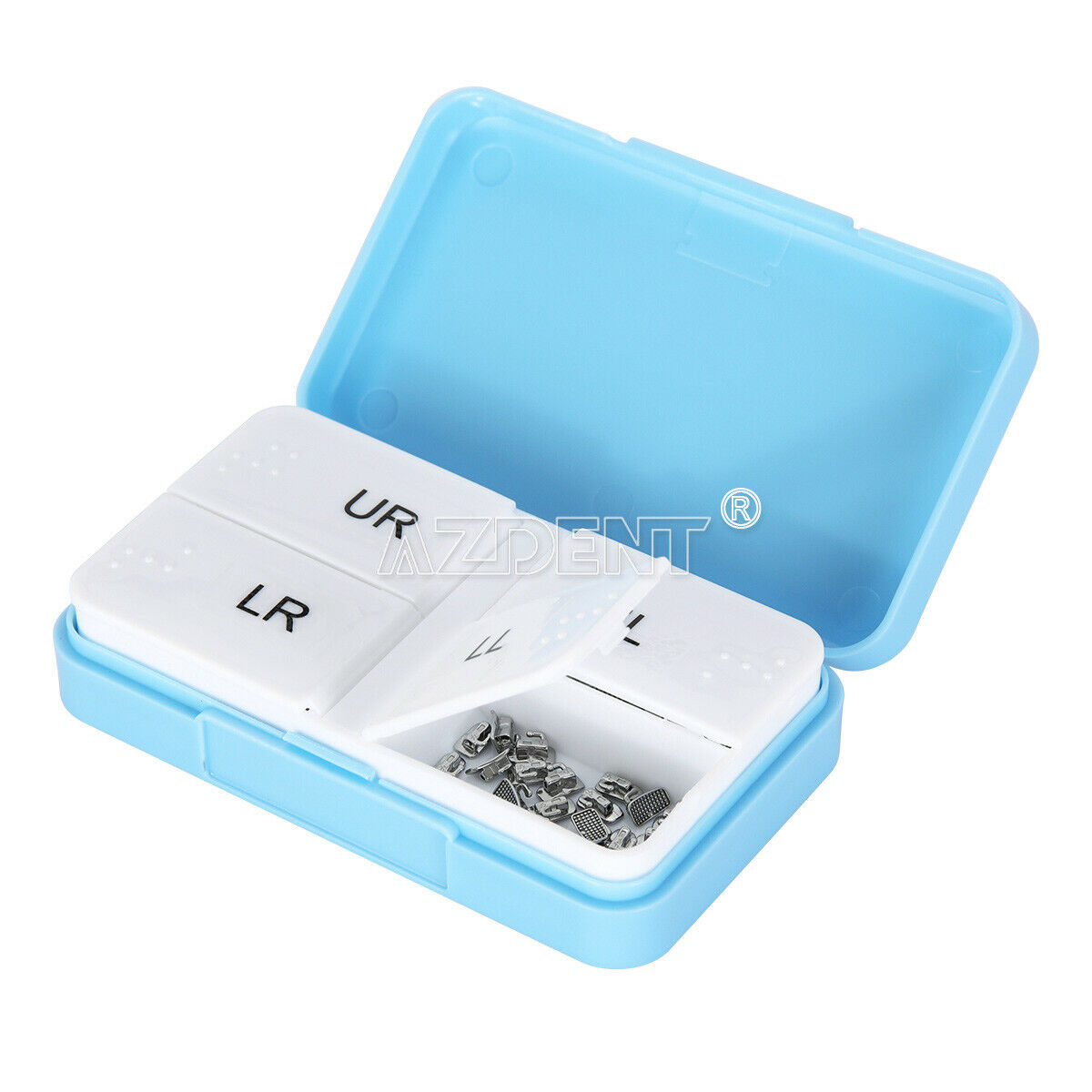 5X Dental 1st Molar Bondable Buccal Tube Non-Convertible MBT.022 Monoblock