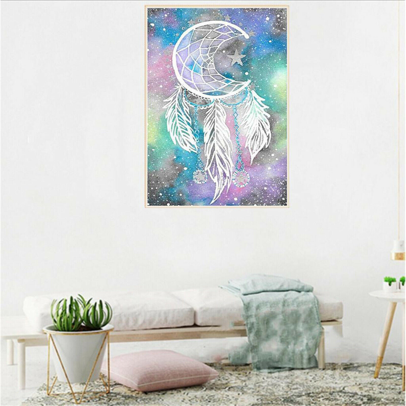 5D Diamond Painting Dreamcatcher Cross Stitch Mosaic Picture Of Rhinestones