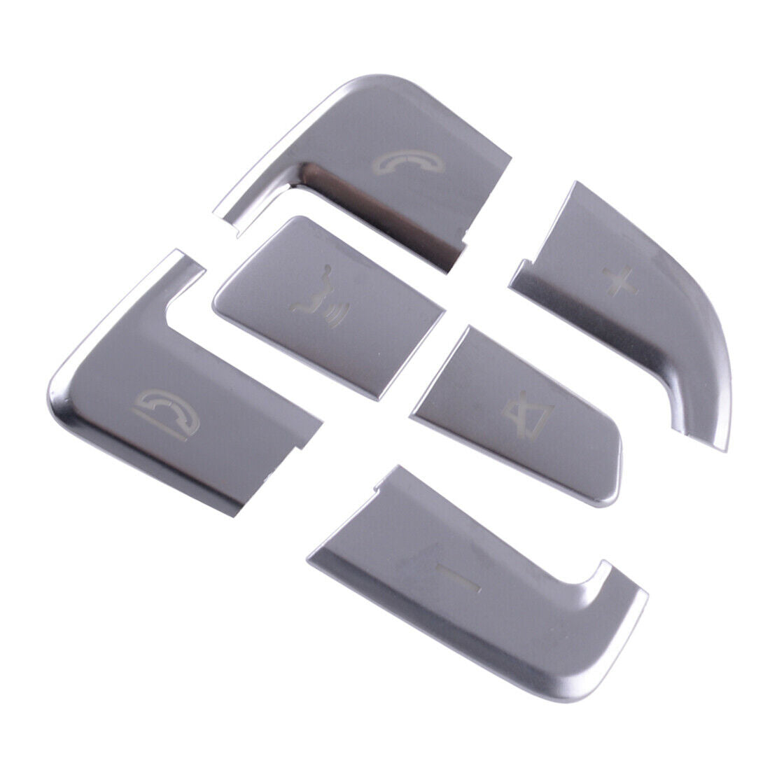 Steering Wheel Decoration Cover Trim fit for Benz GLC C W205 2015 to 2018