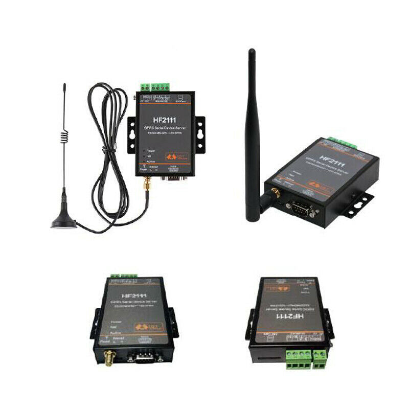 HF2111 Industrial GPRS Serial Server RS232 RS485 RS422 to 2G GPRS Serial Server