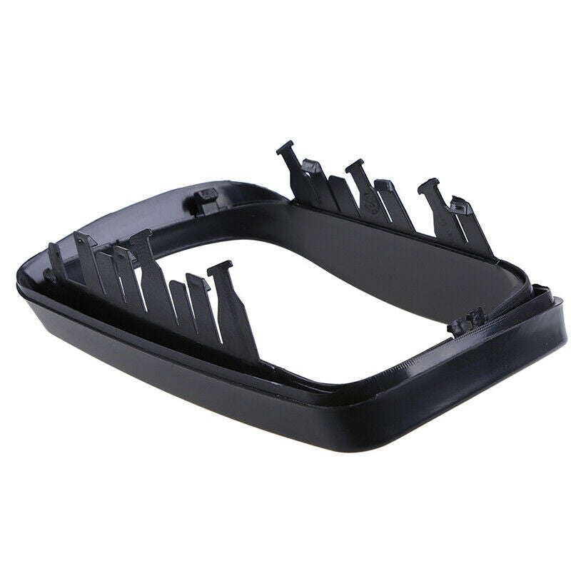 For BMW E53 X5 1999-2006 Door Mirror Cover Cap Trim Ring Left Driver Side Black
