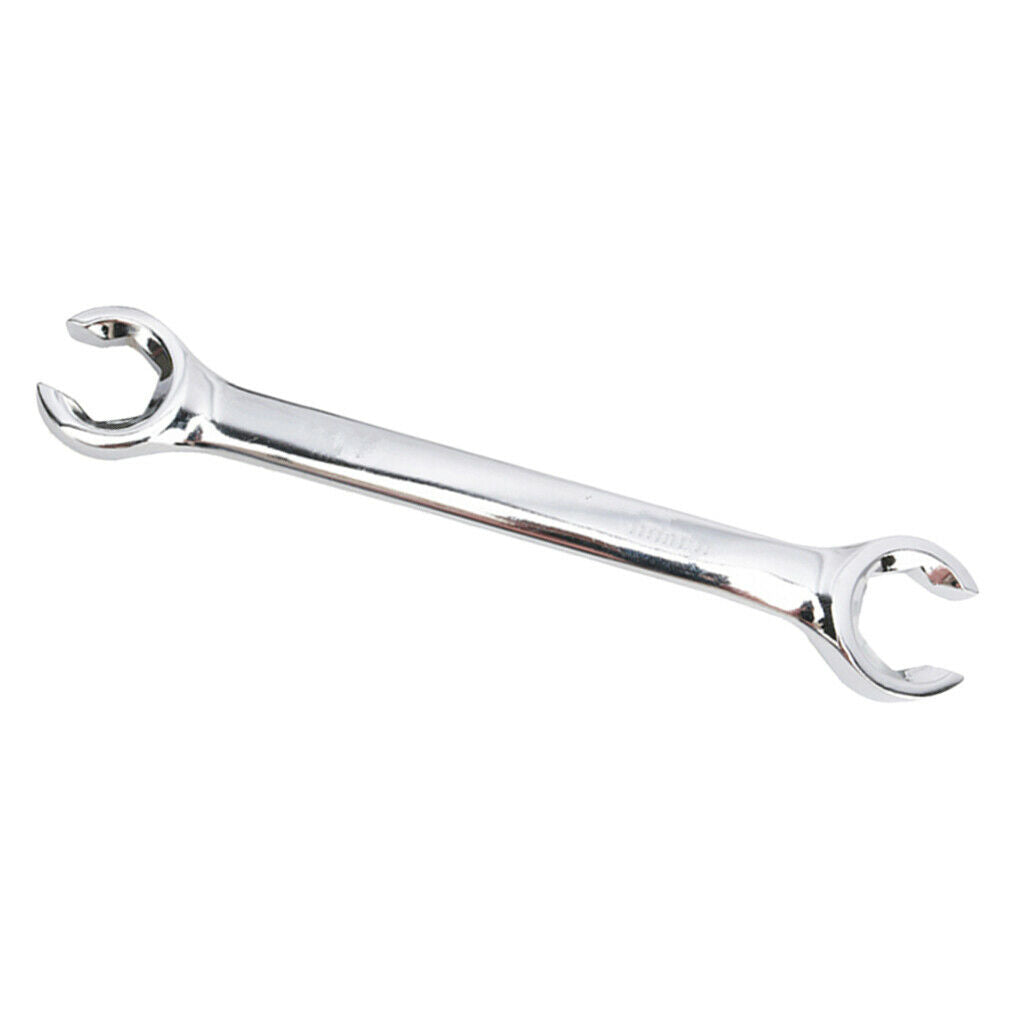 Professional Flare Nut Tubing Wrench 15x17mm Metric Double Open End Car