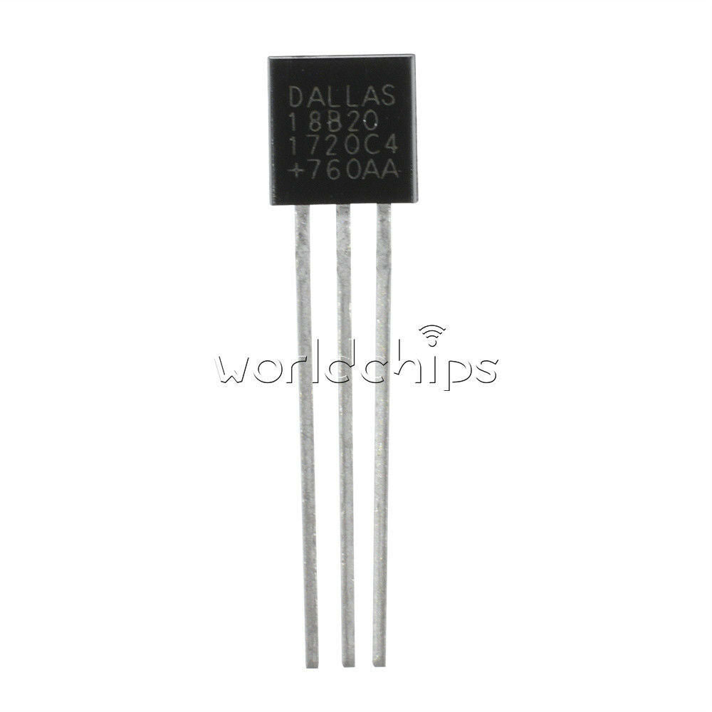 10Pcs DALLAS 18B20 DS18B20 TO-92 Wire Digital Thermometer Temperature IC Sensor