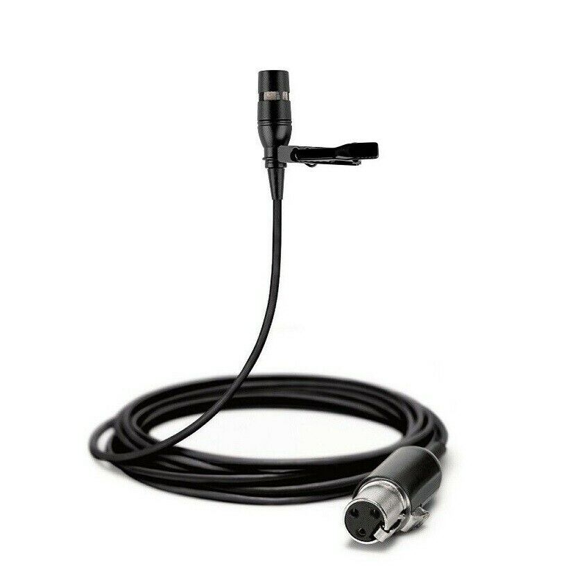 Lavalier Microphone Lapel mic 3 pin mini XLR for AKG Samson diversity microphone