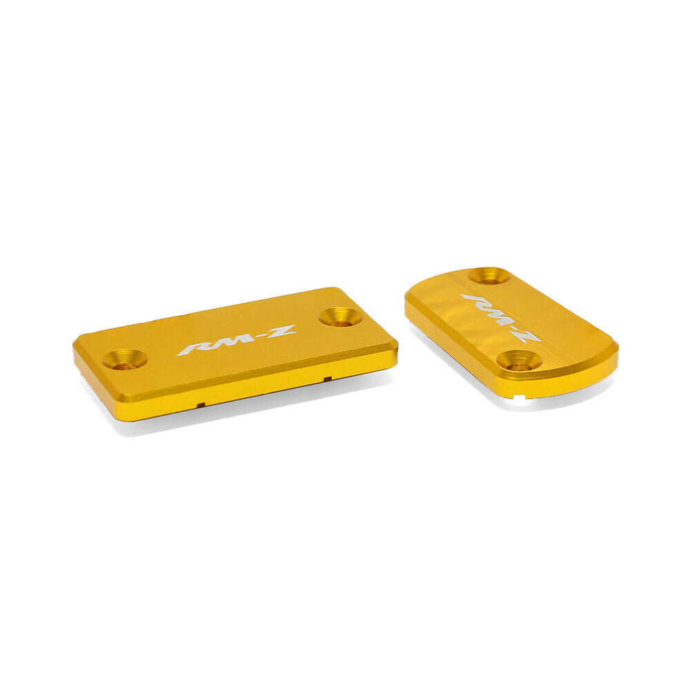 Front Rear Brake Reservoir Cover For SUZUKI RMZ250 RMZ450 RMZ 250/450 2005-2020
