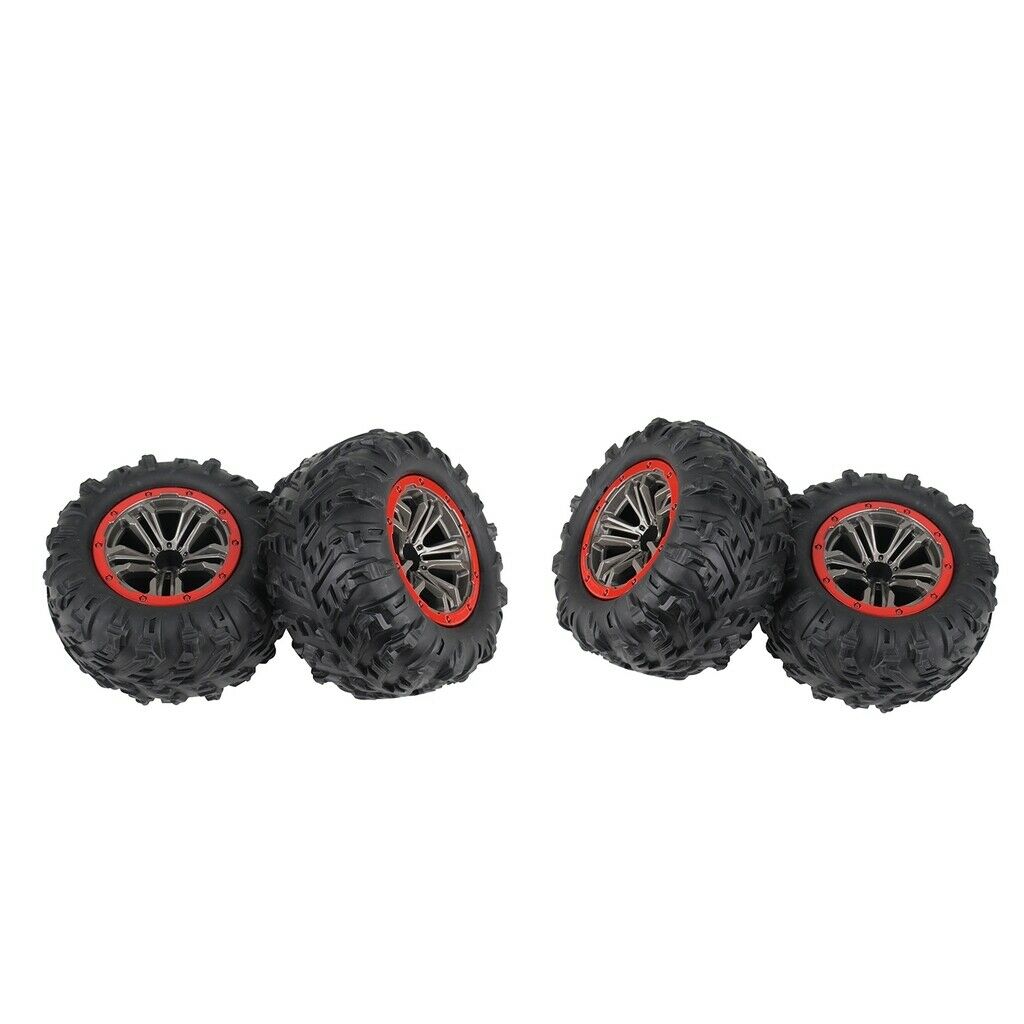 4pcs XINLEHONG 9125 1/10 RC Car Tire 4WD 46km/h RC Racing Car Durable Parts