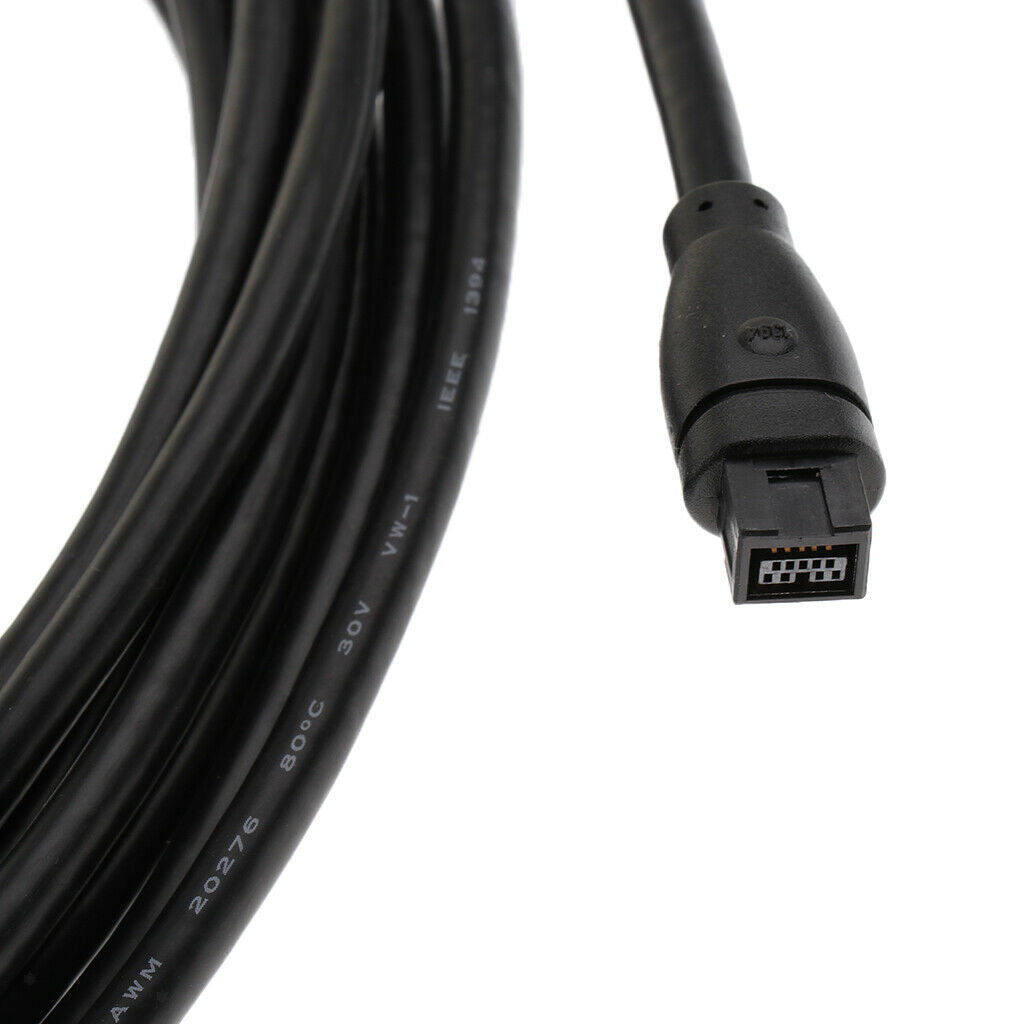 16ft Firewire 800 1394b cable 9 pin to 9 pin connector Hi
