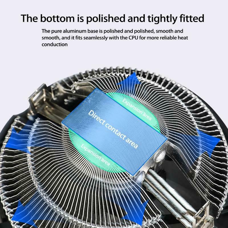RGB LED Case Fan,Quiet Edition High Airflow Color LED Case Fan Chassis Radiator