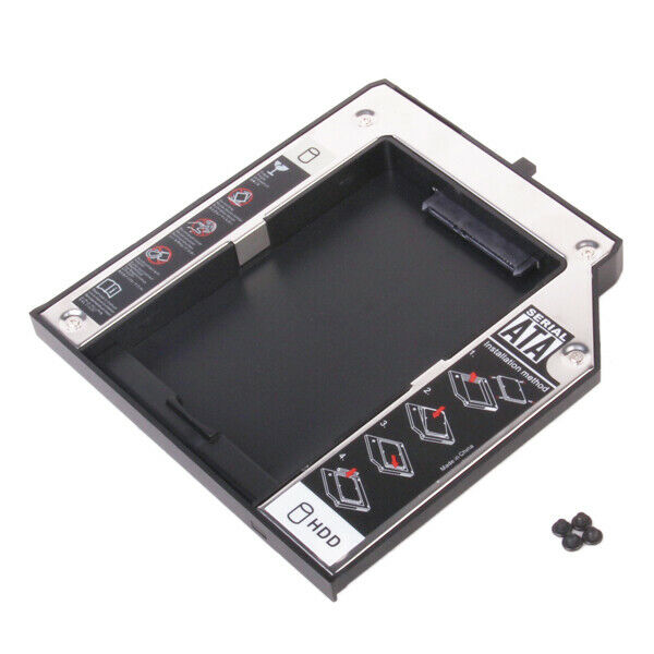 12.7mm SATA 2nd HDD Hard Drive Caddy For Thinkpad R400 R500 T420 T420i W510 W520