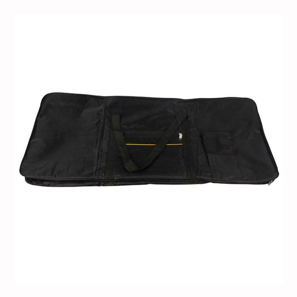 61-key Electronic Keyboards Electric Piano Gig Bag Case Black