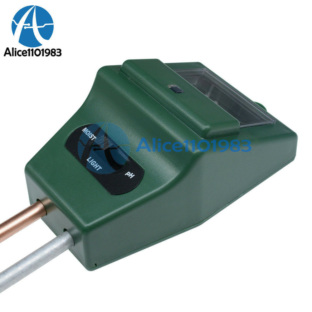 Garden Plant Flower 3 in 1 PH Tester Soil Water Moisture Light Test sensor Meter
