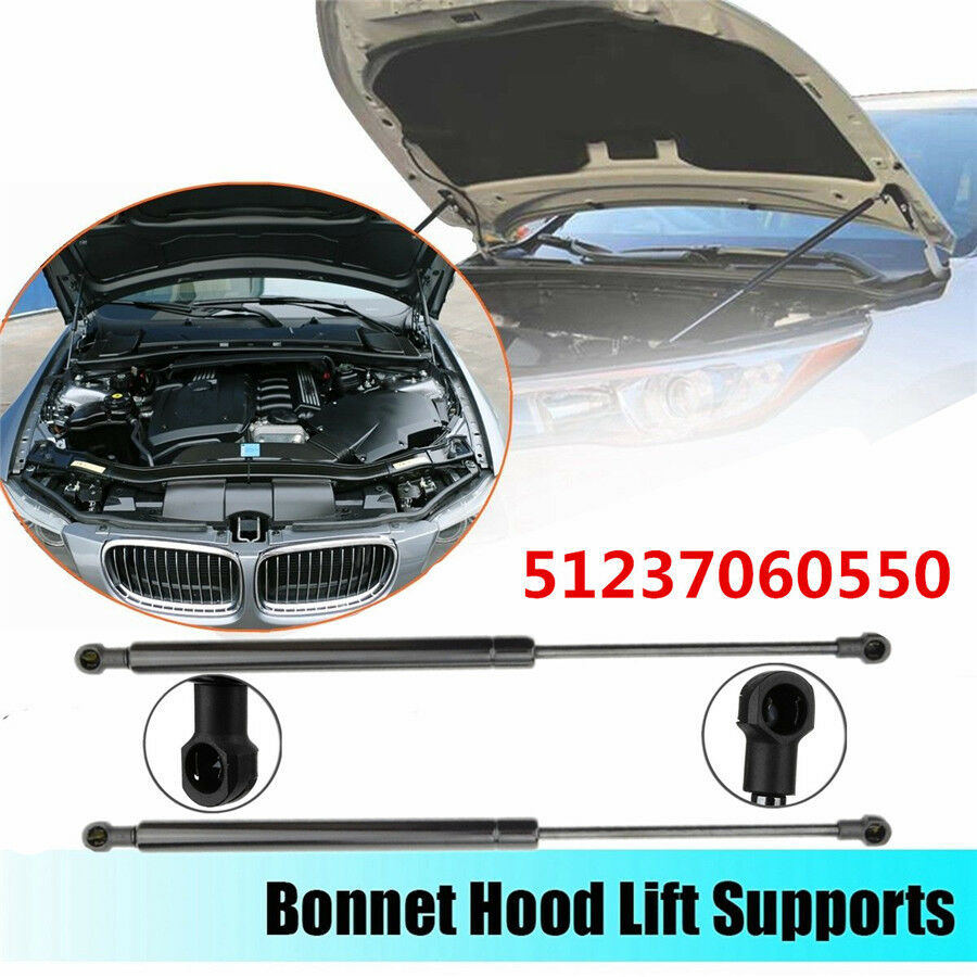 2x 41.2cm Bonnet Hood Lift Supports Shock Struts For BMW 323i 325i 328i E90 E91