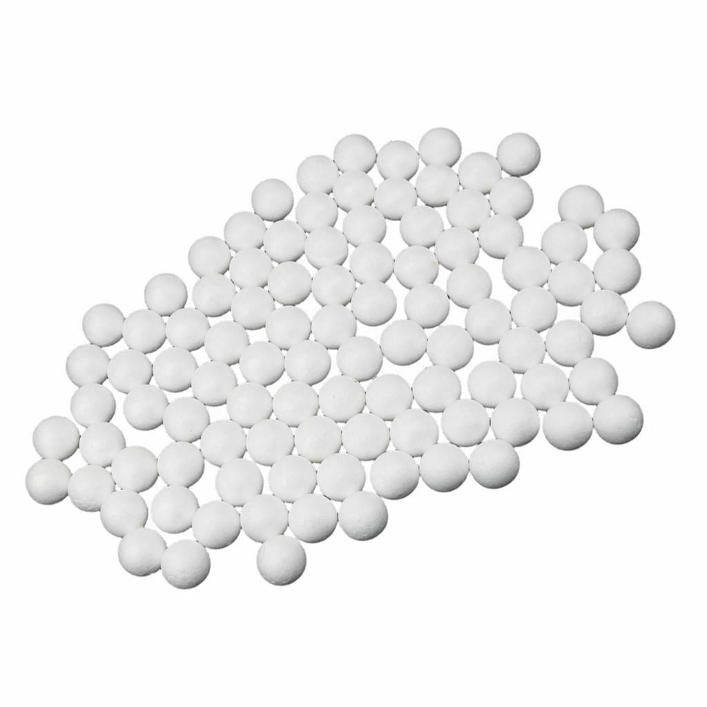 4X Foam Ball Polystyrene Foam Balls Thanksgiving Decor Making 10mm Ball 25mm