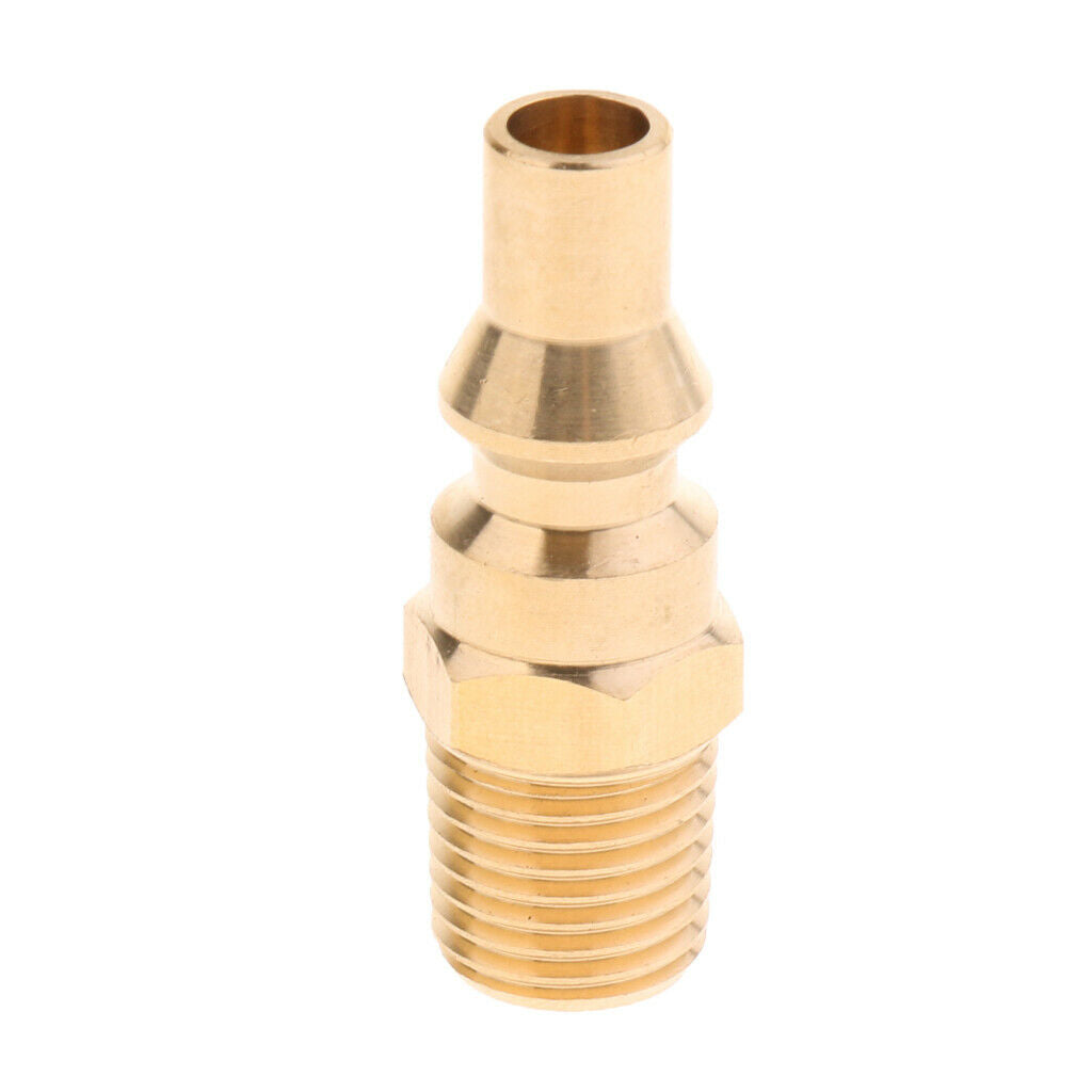 2x Propane Gas Adapter LP Natural Gas Quick Connector Mall Plug Accessories