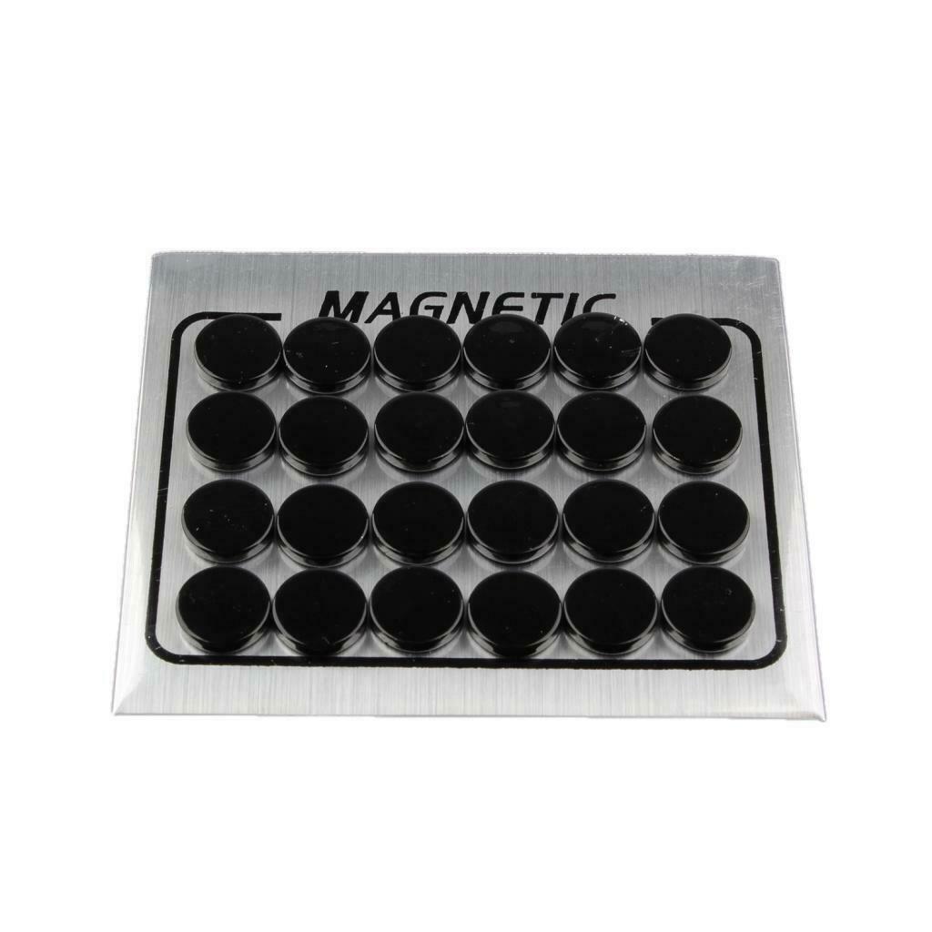 12 Pairs Men Unisex Ear Studs Magnetic Earrings Black Non Piercing Earrings